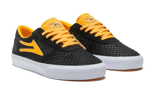 LAKAI SHOES - Manchester x Doomsayer Black/Gold