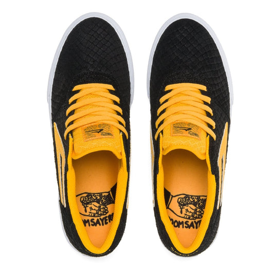 LAKAI SHOES - Manchester x Doomsayer Black/Gold