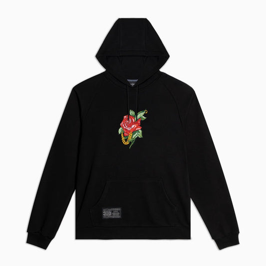 DOLLY NOIRE Rosa Hoodie Black