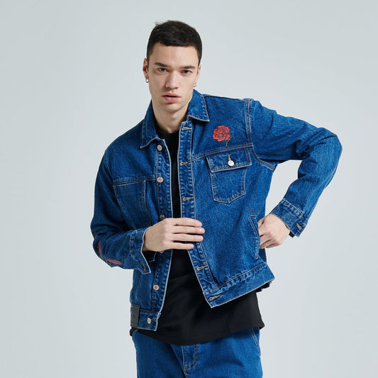 DOLLY NOIRE Rossa Primavera Denim Jacket Classic