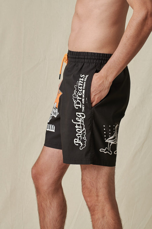 GLOBE  The Physics Poolshort - BLACK