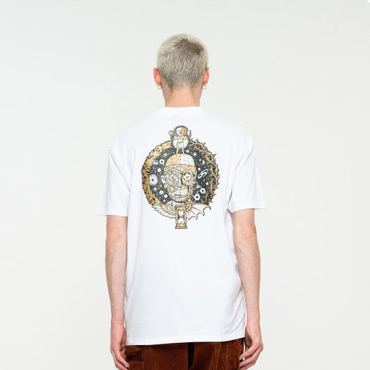 SANTA CRUZ Wooten Crest T-Shirt - WHITE