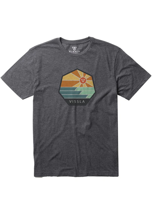 VISSLA - Corduroy Horizons Heather Tee