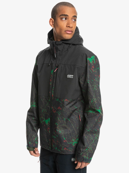 QUIKSILVER Lizard Heads - Giacca impermeabile da Uomo