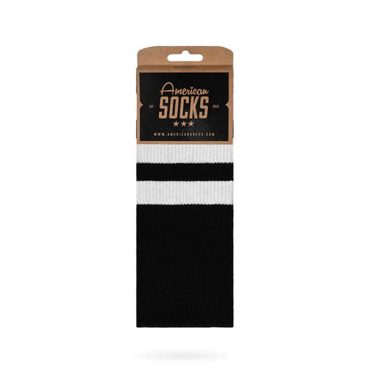 MID HIGH BACK IN BLACK II AMERICAN SOCKS