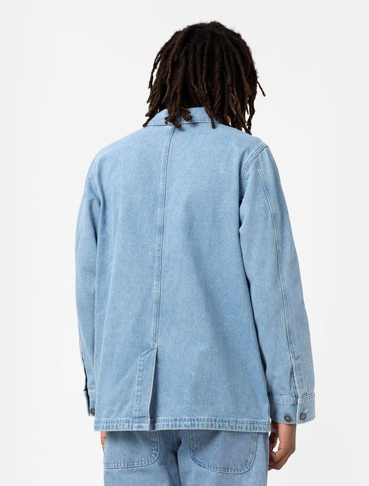 DICKIES - DENIM CHORE COAT LIGHT WASH