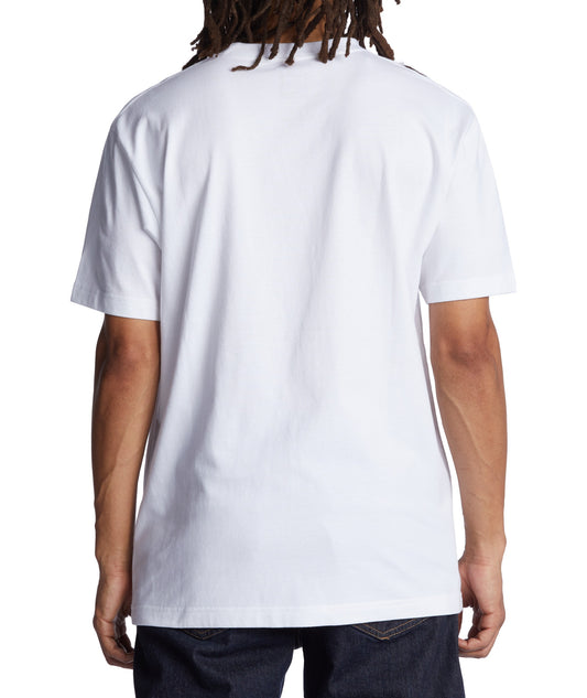 DC SHOES T-shirt Shatter HSS - white