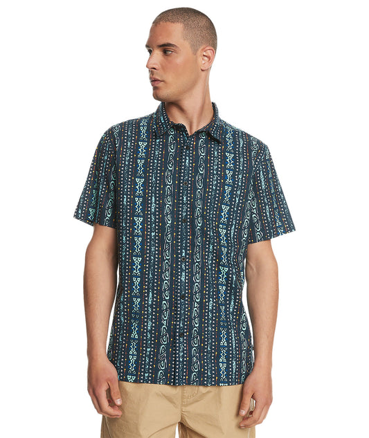 QUIKSILVER QS Camicia Tracks SS - midnight navy