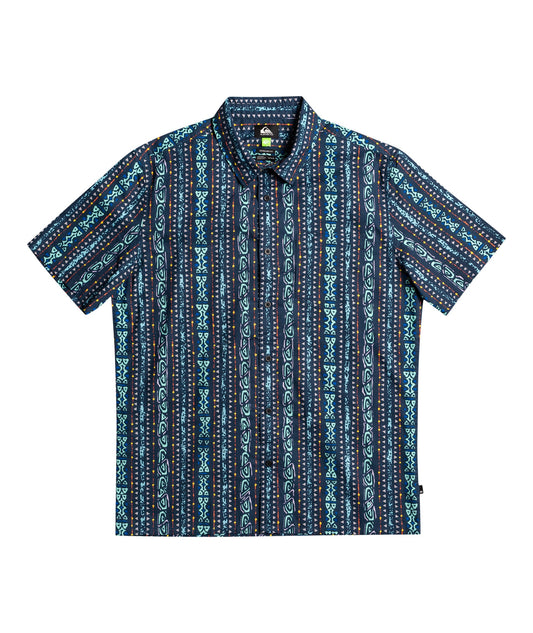 QUIKSILVER QS Camicia Tracks SS - midnight navy