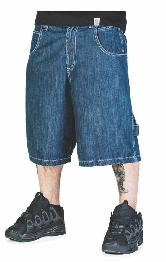 BLUESKIN BERMUDA BAGGY SKATE RAP HIP HOP RE-CYCLE-C VAR.91 B