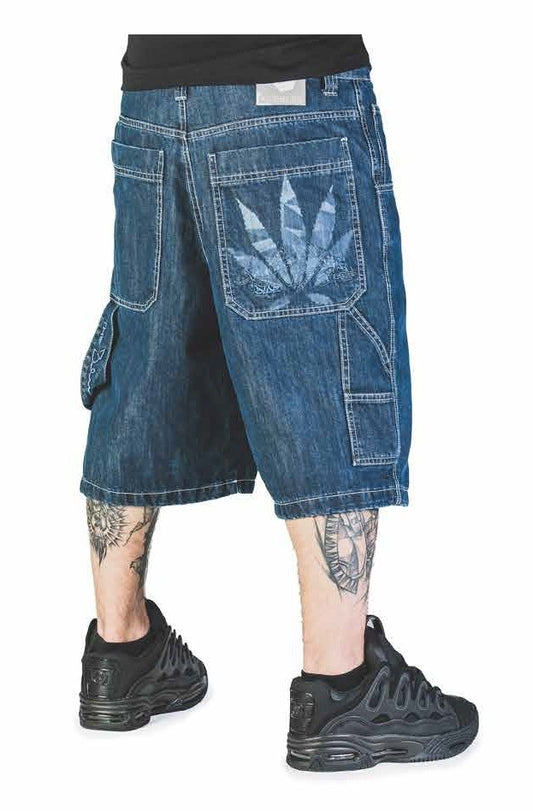 BLUESKIN BERMUDA BAGGY SKATE RAP HIP HOP RE-CYCLE-C VAR.91 B