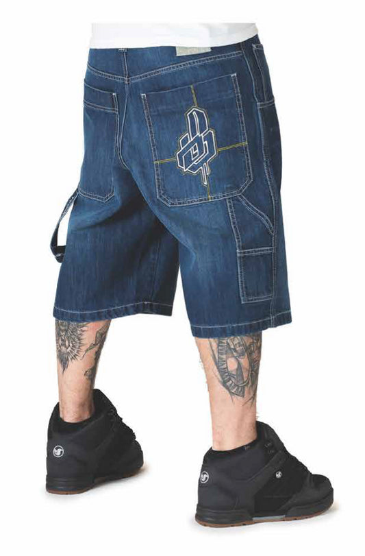 BLUESKIN BERMUDA BAGGY SKATE RAP HIP HOP R.GIALLO-C VAR.091