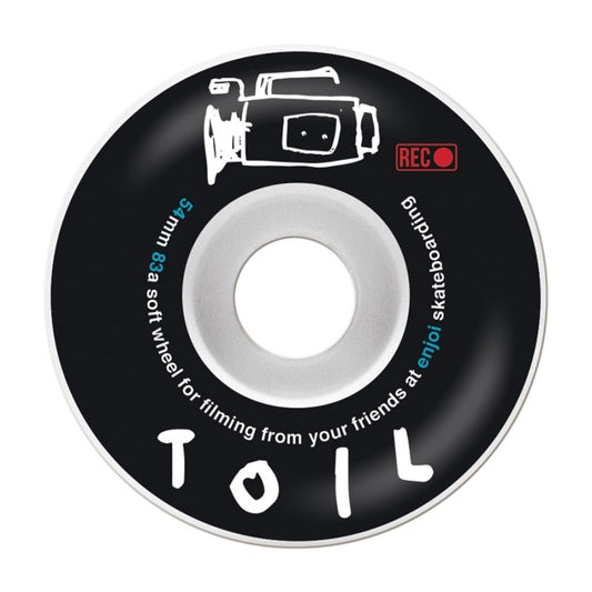 ENJOI SKATE WHEELS Toil Black 54mm