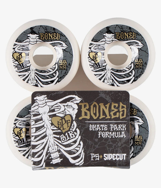 BONES - SPF RAPTURE P5 RUOTE (WHITE) 58MM 101A PACCO DA 4