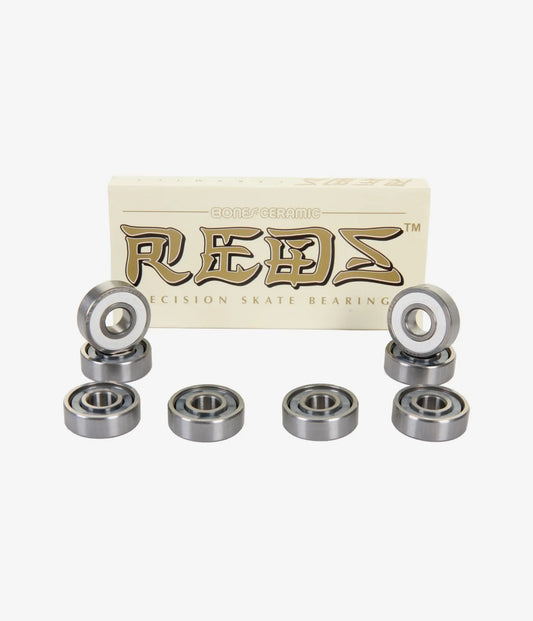 BONES BEARINGS CERAMIC SUPER REDS CUSCINETTI A SFERE (WHITE)