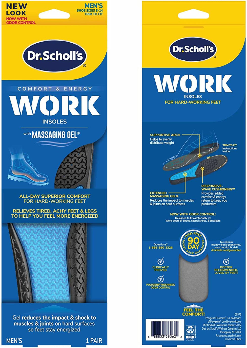 Dr. Scholl's® Float-On-Air® Comfort Insoles, Women, 1 Pair, Full Length