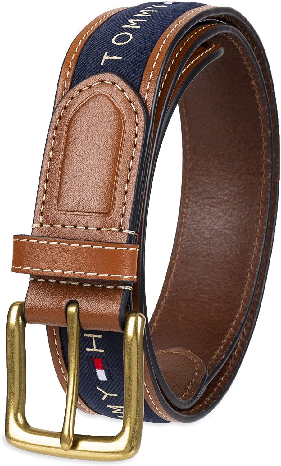 Hilfiger 11TL02X032 Leather Belt For Men – 3alababak