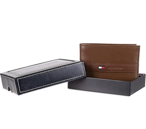 ontsnappen Dierbare opstelling Tommy Hilfiger 31TL22X062 Leather Men's Wallet Ranger Passcase - Tan –  3alababak