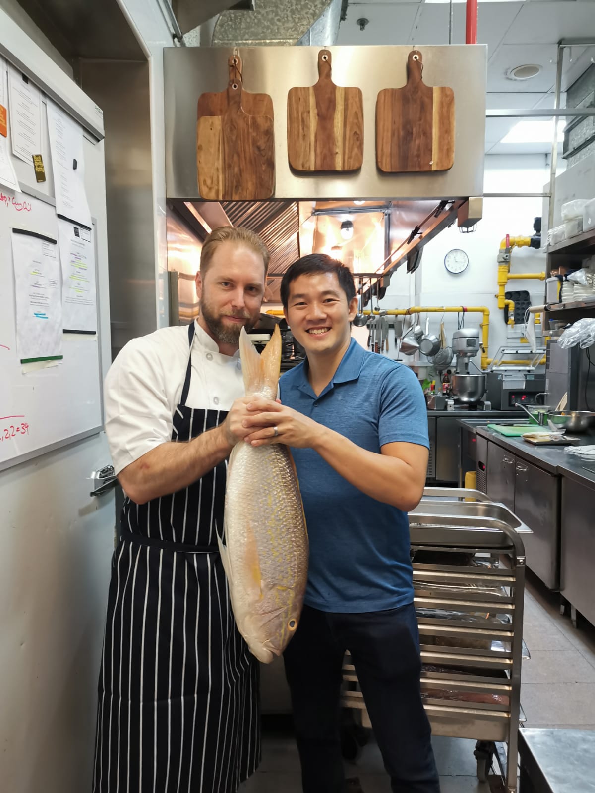Dishthefish The New Age Fishmonger Brettschneider Cooking School Chef Peter Rollinson Executive Chef Flutes