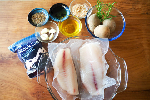 Dishthefish Baked Tilapia Ingredients
