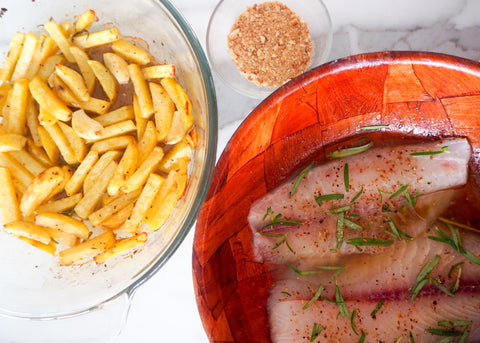 Dishthefish Potato Rosemary Garlic