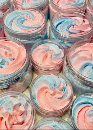 COTTON CANDY WHIPPED BODY BUTTER - PURE ORGANICS HERBS & SUPPLMENTS