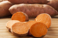 picture of raw sweet potato cut into chunks