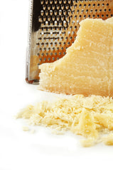 image of parmesan with cheese grater