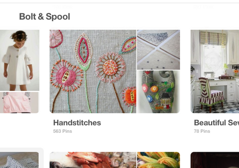 Bolt & Spool handstitches board on Pinterest