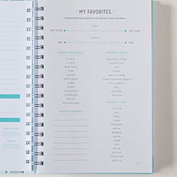 colette sewing planner book