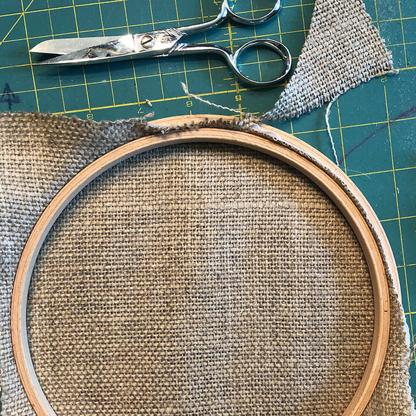Nurge Punchneedle Embroidery Hoop ~ No. 6