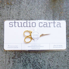Studio Carta embroidery scissors