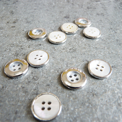 metal shirt buttons