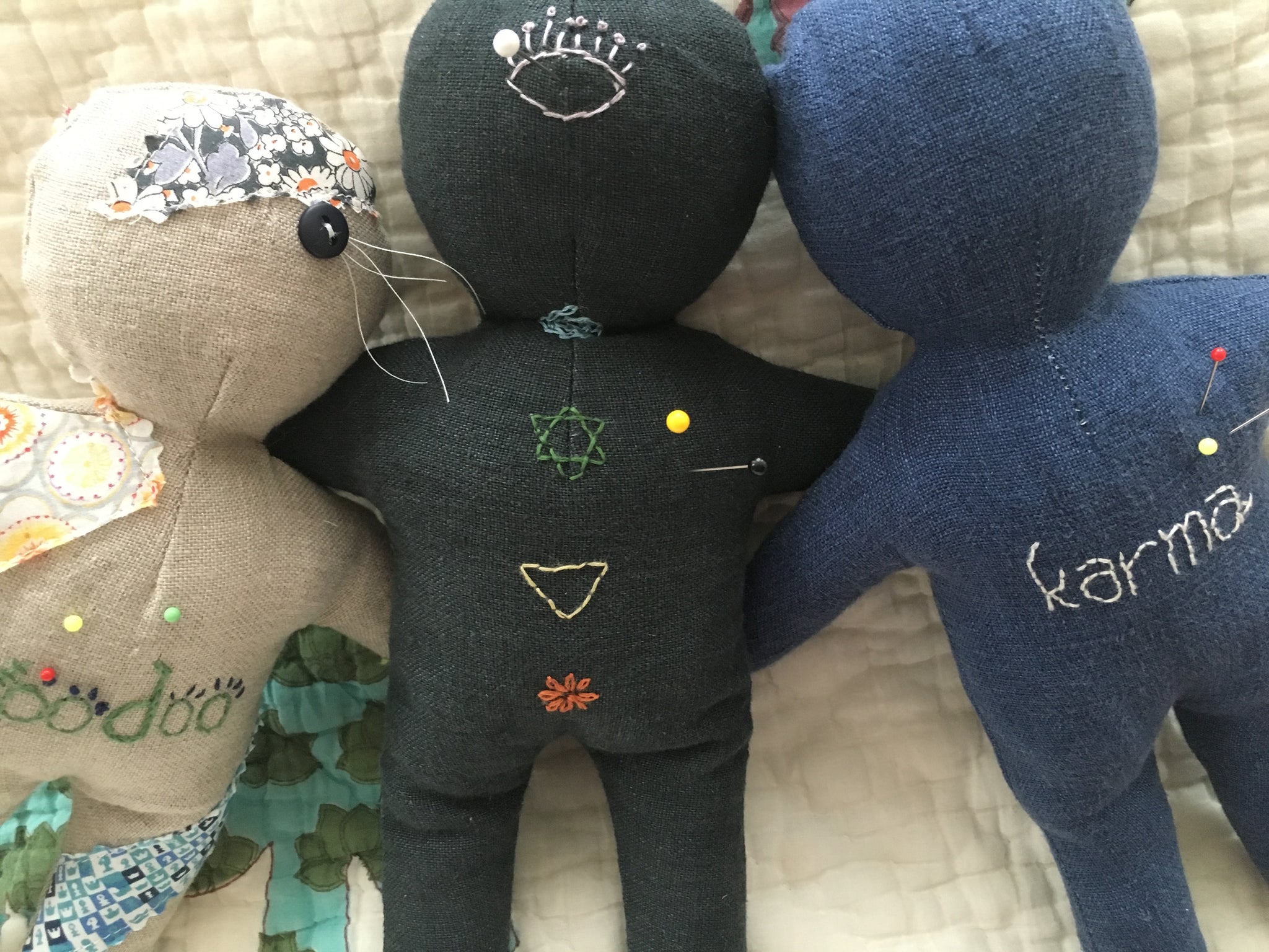 stuffed voodoo dolls