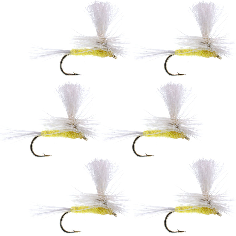 Pale Morning Dun Parachute PMD Classic Dry Fly - 6 Flies Hook Size 16 from  The Fly Fishing Place