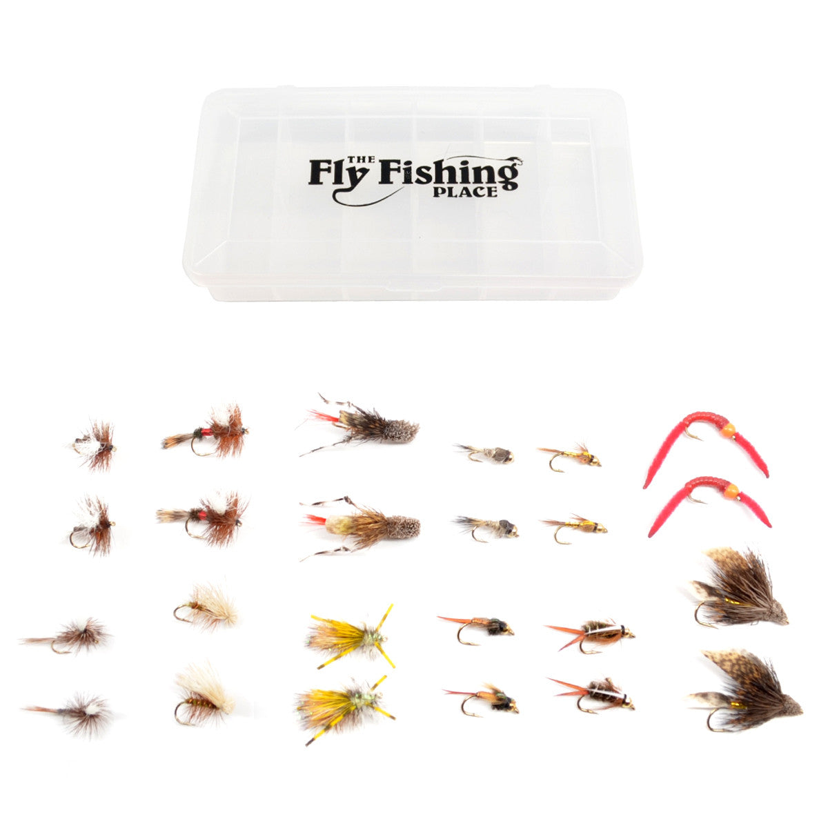 Products The Fly Fishing Place Basics Collection - Classic Dry Fly  Assortment - 10 Dry Fishing Flies - 5 Patterns - Hook Sizes 12, 14,  16Classic Dry Fly Assortment - 10 Dry Fishing Flies - 5 Patterns - Hook  Sizes 12, 14, 16