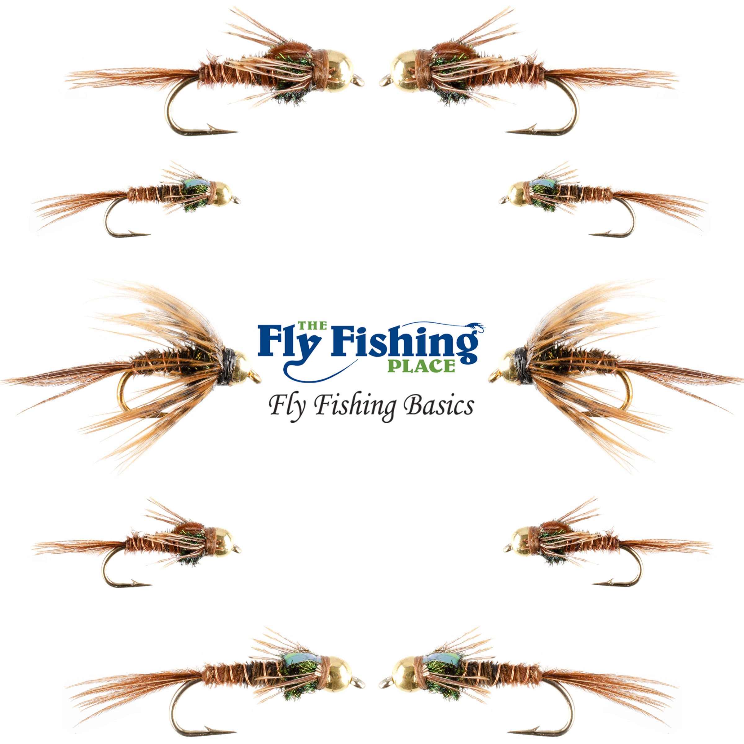  Fly Fishing Flies Realistic Dry Wet Nymph Trout