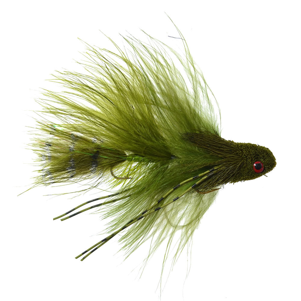 Mini Sex Dungeon Streamer Olive Size 6 Articulated Trout Bass Stee The Fly Fishing Place