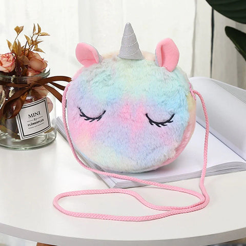 Sac à main licorne tout doux