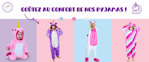 Pyjama licorne