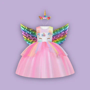 Déguisement robe licorne