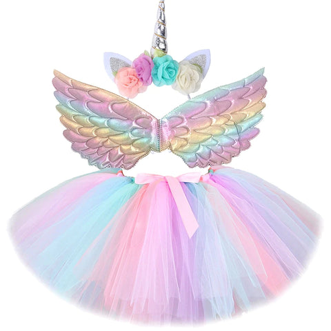 Robe licorne en tutu