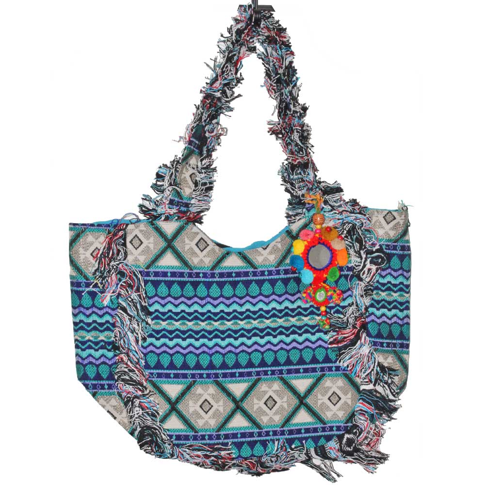 ikat print bags