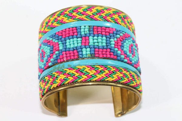 Beaded Cuff Bangles - Ecart