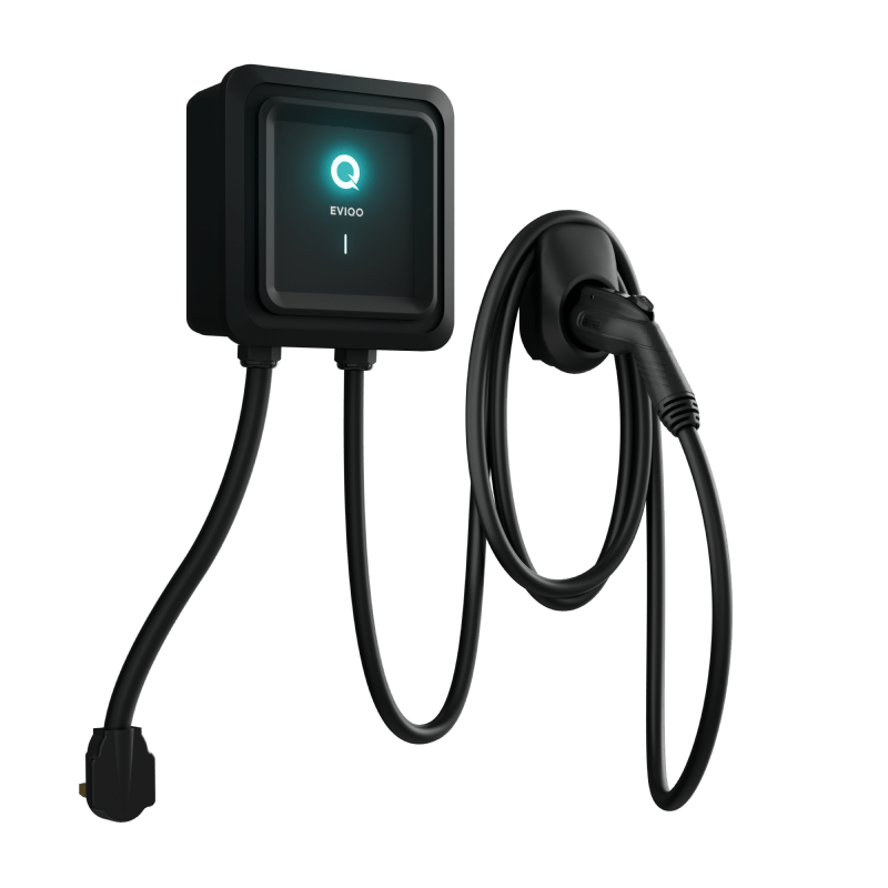 EVIQO Level 2 EV Charger (240V) | 48 AMP Home Charging Station, 25' Cable, 38" NEMA 14-50 - EVIQO product image