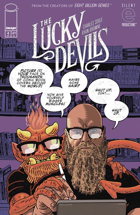 LUCKY DEVILS #4 (OF 9) CVR B ANDREW MACLEAN VAR (PRE-ORDER: 04/30/2025)