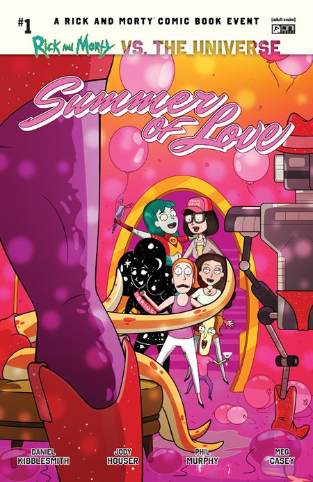 RICK AND MORTY VS THE UNIVERSE SUMMER OF LOVE #1 (ONE SHOT) CVR B PHIL MURPHY VAR (PRE-ORDER: 08/06/2025)