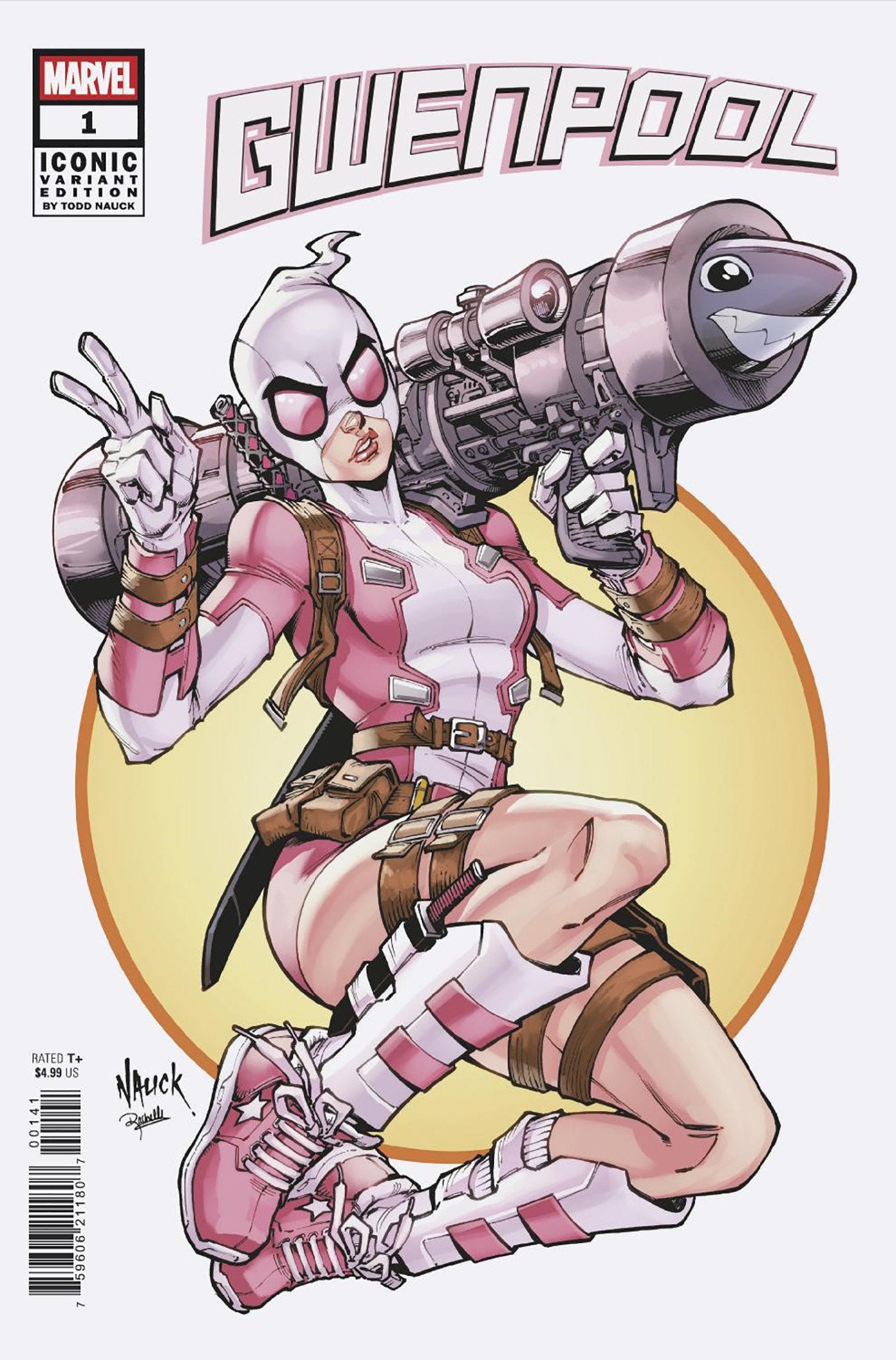 GWENPOOL #1 TODD NAUCK ICONIC VARIANT (PRE-ORDER: 05/14/2025)