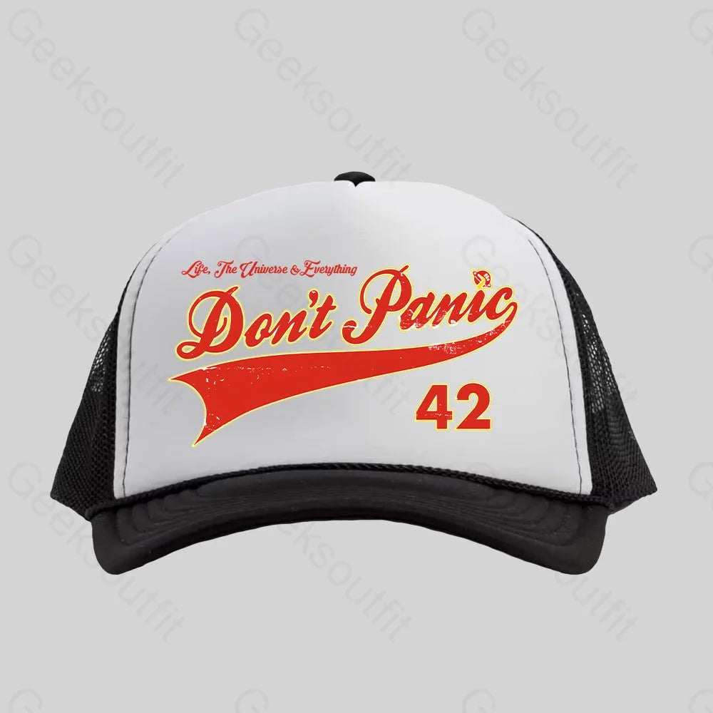 Don't Panic Trucker Hat