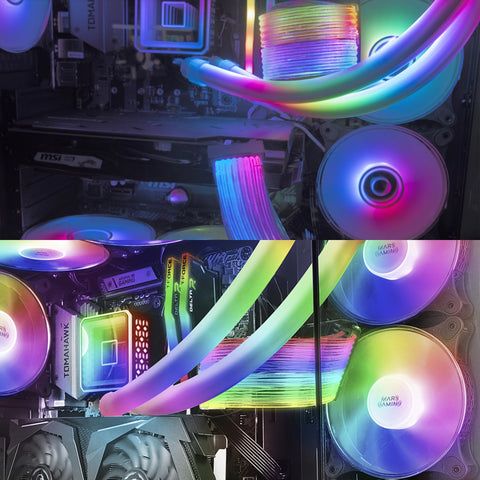 cables pc gaming rgb
